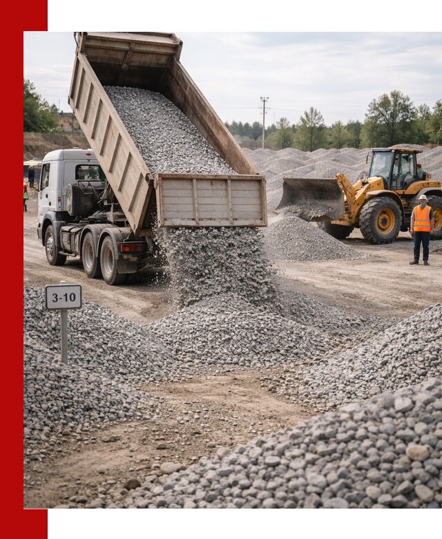 Гранитный щебень фракции 3–10: доставка и продажа в Рассказове