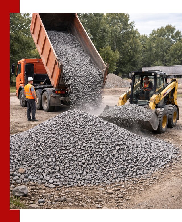 Купить гранитный щебень фракции 5–10 в Рассказове с доставкой