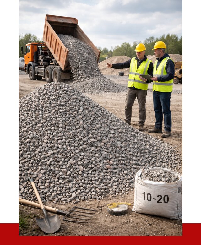 Гранитный щебень фракция 10-20 в Рассказове от 4290 руб.|ПРОНЕРУДРсз