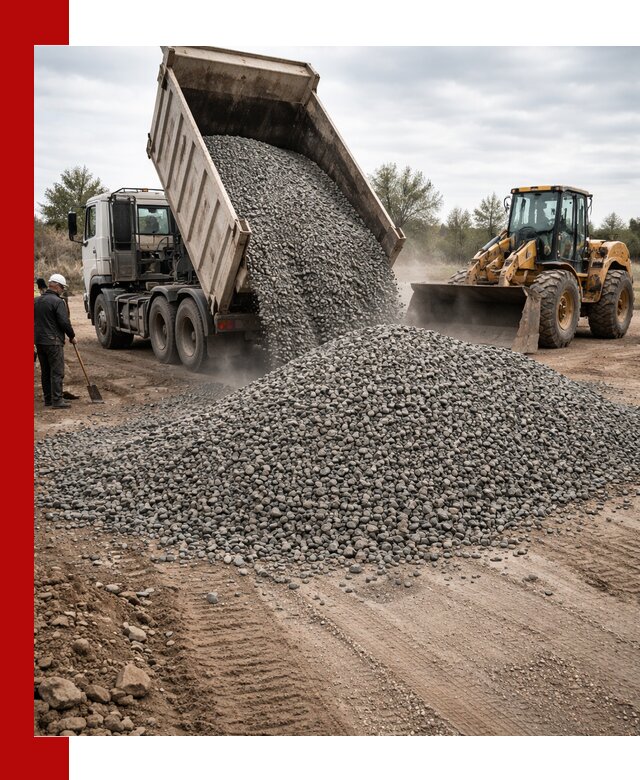 Гранитный щебень фракция 10-20 с доставкой в Рассказове