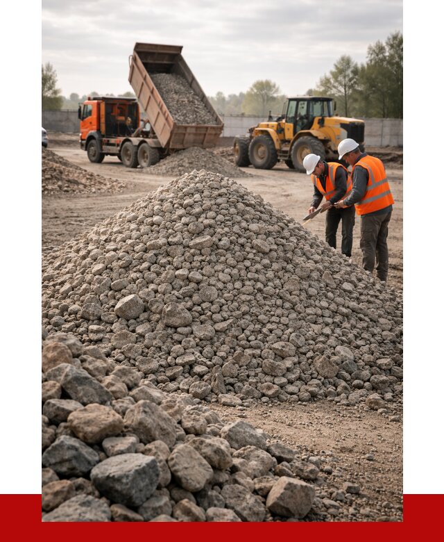 Гранитный щебень фракция 40-70 в Рассказове от 2554 руб ПРОНЕРУДРсз