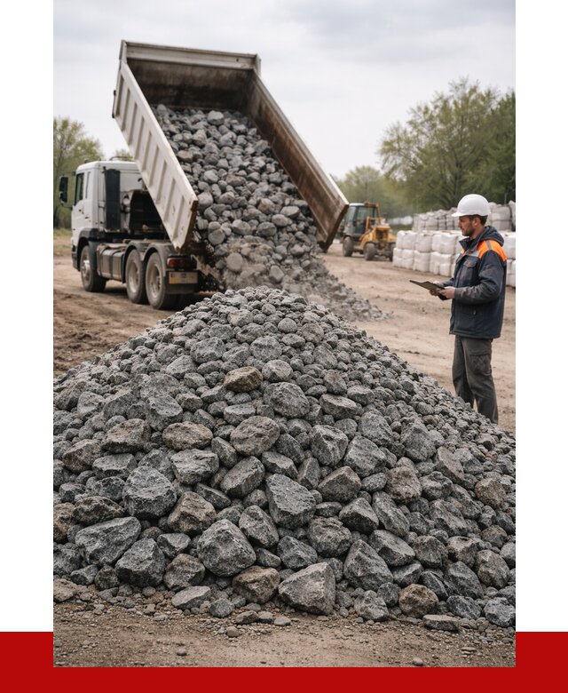 Гранитный щебень фракция 100-200 в Рассказове от 4290 р. ПРОНЕРУДРсз