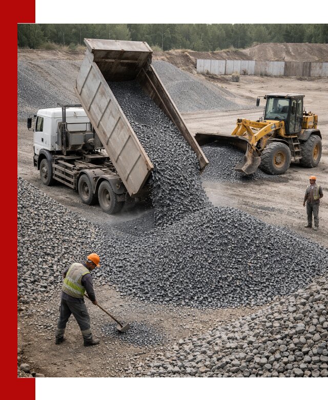 Щебень габбро-диабаз фр. 5-20 с доставкой в Рассказове