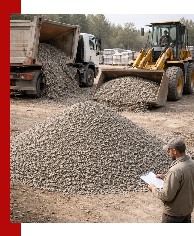 Гравийный щебень фракция 5–10 с доставкой в Рассказове