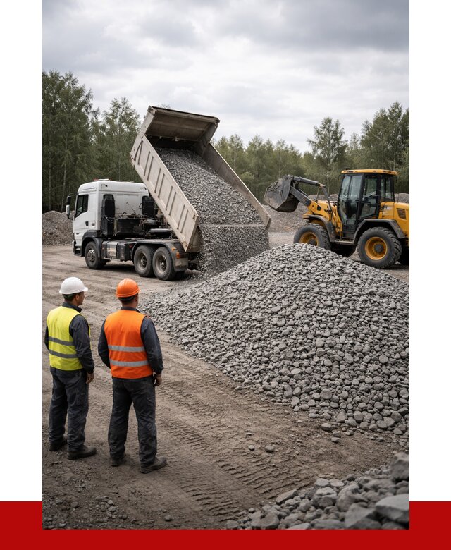 Гравийный щебень фракция 40-70 в Рассказове от 9704р | ПРОНЕРУДРсз