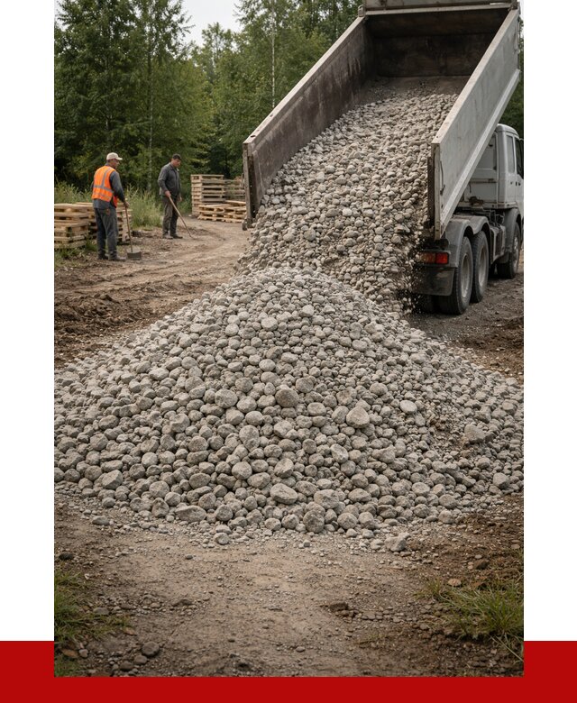 гравийный щебень фракция 70-120 в Рассказове от 2503 р. ПРОНЕРУДРсз