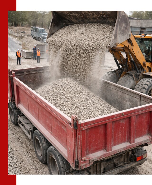 Купить известняковый щебень фракции 0-5 с доставкой в Рассказове