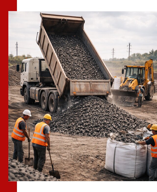 Шлаковый щебень фракция 40-70 с доставкой в Рассказове