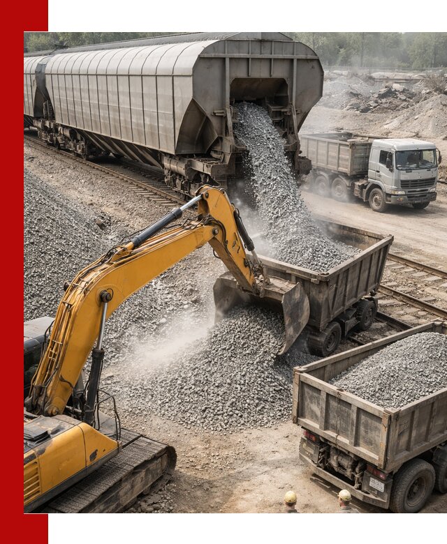 Доставка железнодорожного щебня в Рассказове крупными партиями быстрого отгруза