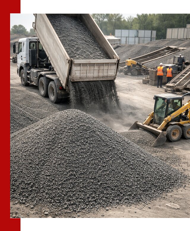 Вторичный щебень фракция 0–5 с доставкой в Рассказове