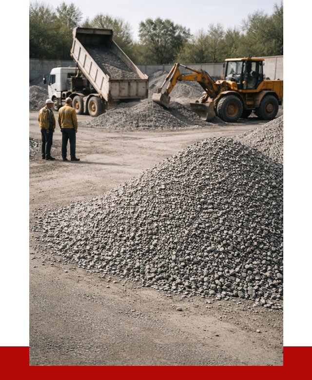 Вторичный щебень фр. 5-20 в Рассказове от 1634 р. - ПРОНЕРУДРсз