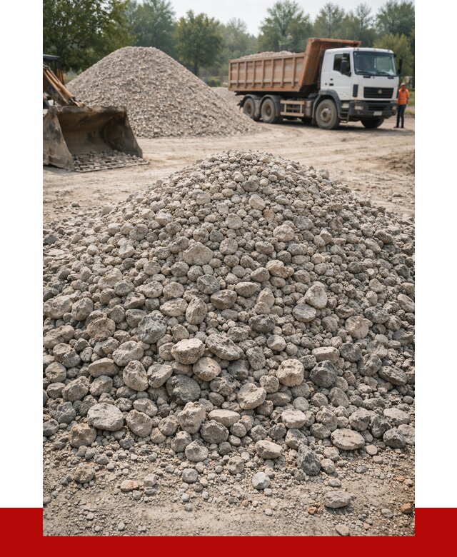 Вторичный щебень фракция 20-40 в Рассказове от 2247 р ПРОНЕРУДРсз