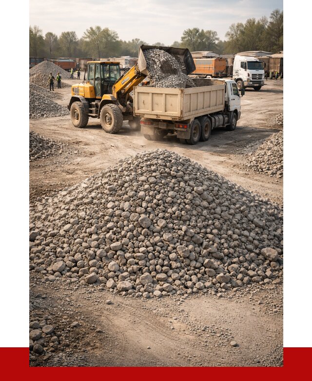 Вторичный щебень фракция 40-70 в Рассказове от 1777 р, ПРОНЕРУДРсз