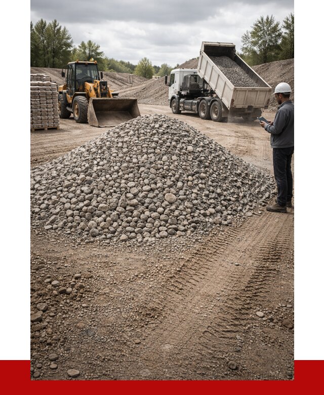 Купить бетонный щебень в Рассказове, от 3269 р. ПРОНЕРУДРсз