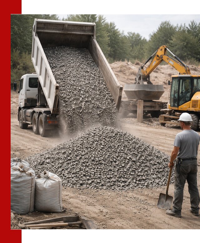 Доставка и продажа бетонного щебня в Рассказове