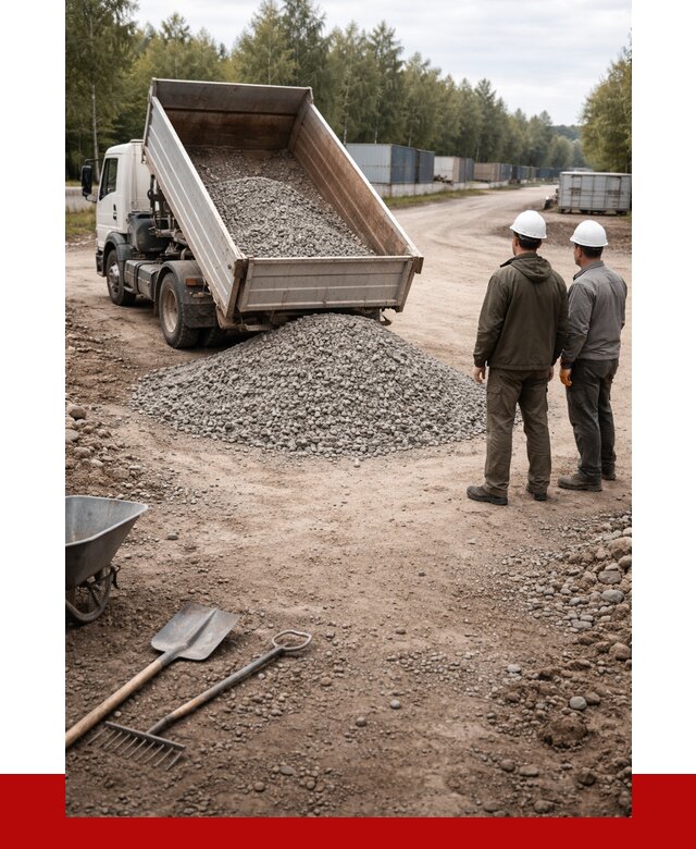 Бетонный щебень фракция 5-20 в Рассказове от 3269 р., ПРОНЕРУДРсз