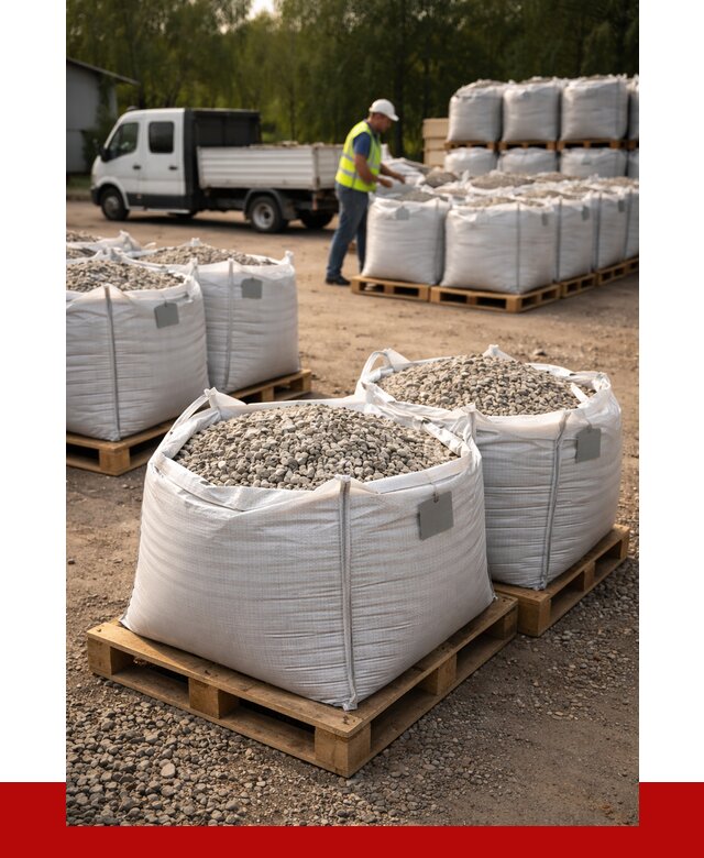 Щебень в мешках с доставкой в Рассказове от 4290 р. | ПРОНЕРУДРсз