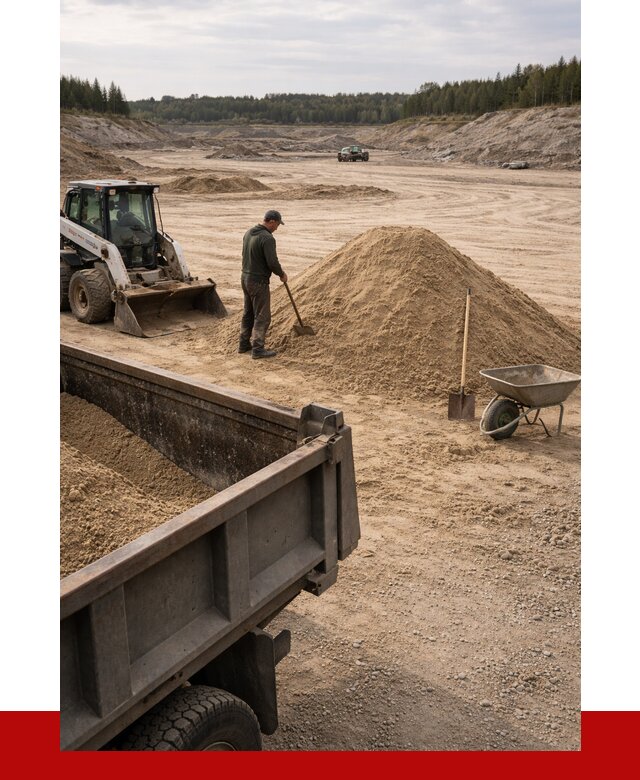 Карьерный песок среднезернистый в Рассказове, от 2247 р. ПРОНЕРУДРсз