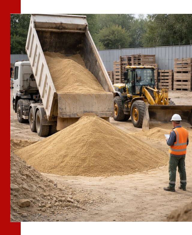 Доставка карьерного мелкозернистого песка в Рассказове