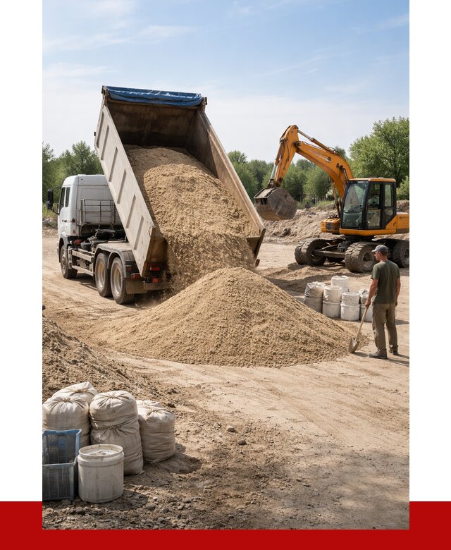 Купить речной песок в Рассказове от 1226 р. за куб | ПРОНЕРУДРсз