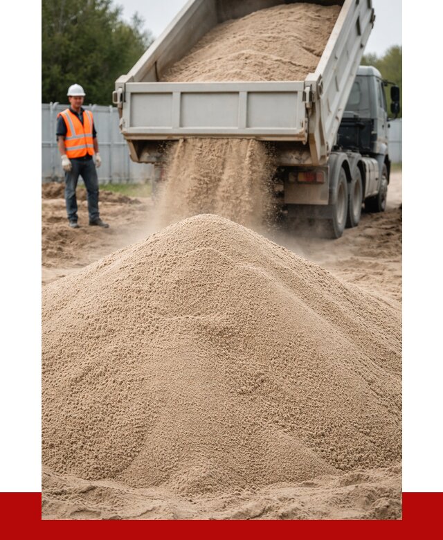 Купить сеяный песок с доставкой в Рассказове от 2247 р ПРОНЕРУДРсз