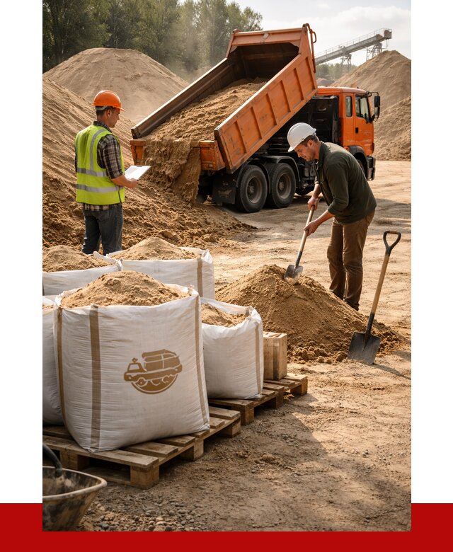 Строительный песок в Рассказове от 2247 р. с доставкой, ПРОНЕРУДРсз