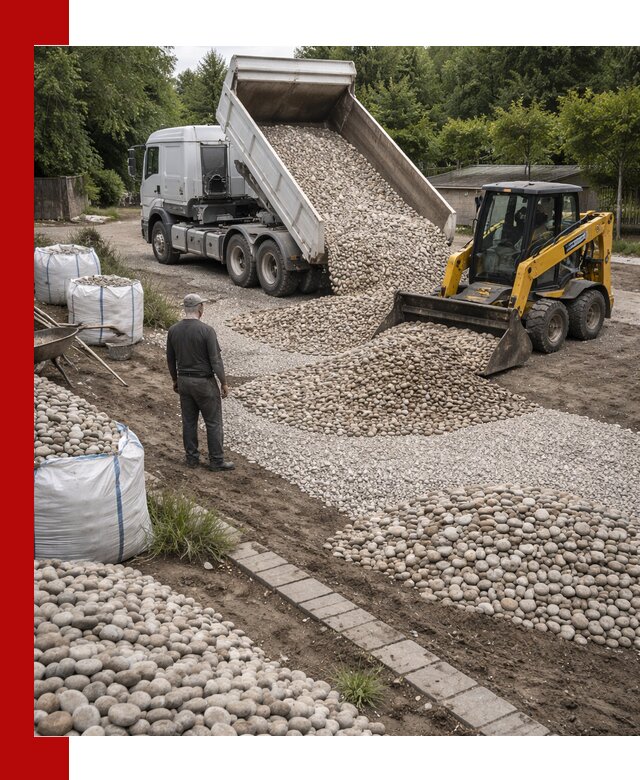 Доставка морской гальки оптом и в розницу в Рассказове