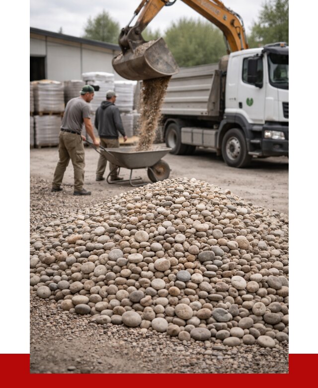 Галька декоративная в Рассказове от 3269 р. за куб | ПРОНЕРУДРсз