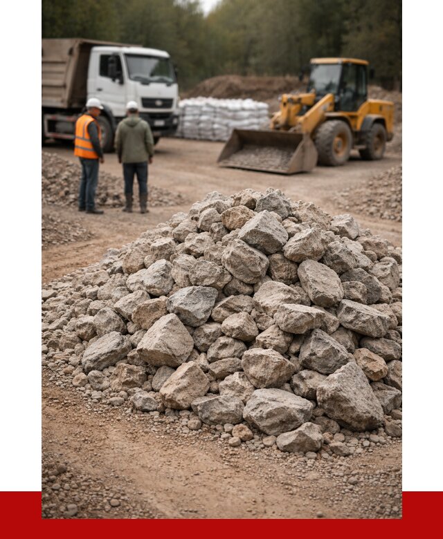 Купить бутовый камень с доставкой в Рассказове от 2349 р. | ПРОНЕРУДРсз