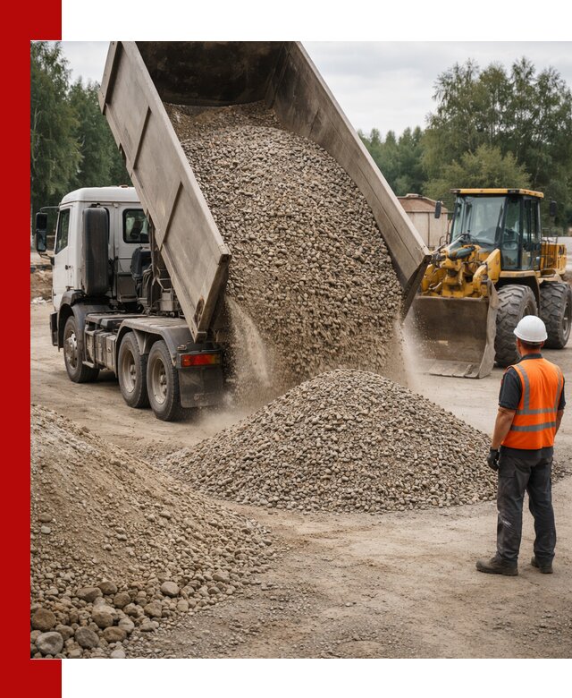Доставка щпс в Рассказове — щебеночно-песчаная смесь под заборы и дорожки