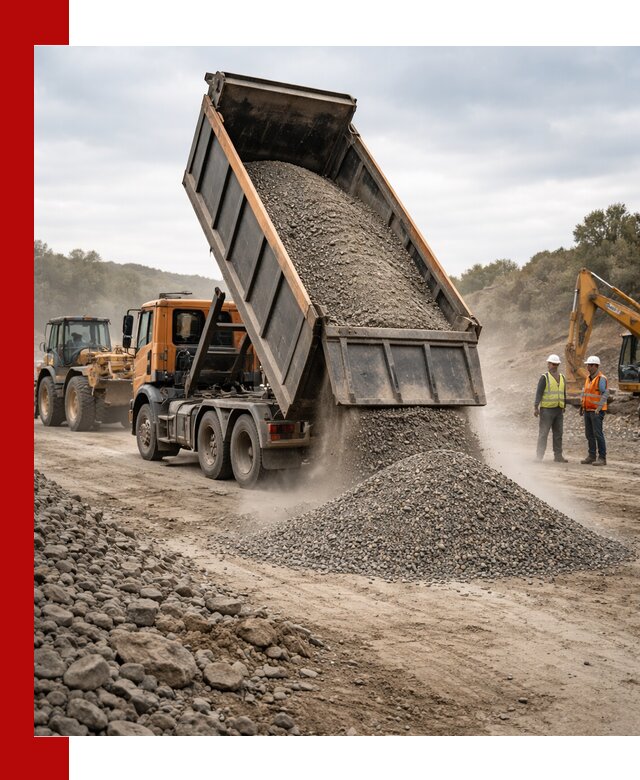 Щебёночно-песчаная смесь ЩПС С1 с доставкой в Рассказове