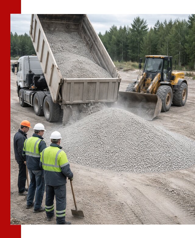 Известняковый отсев 0-5 доставка в Рассказове быстро и выгодно