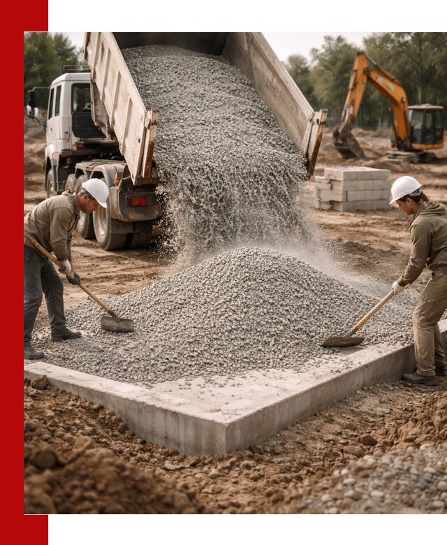 Доставка и продажа отсева для бетона в Рассказове