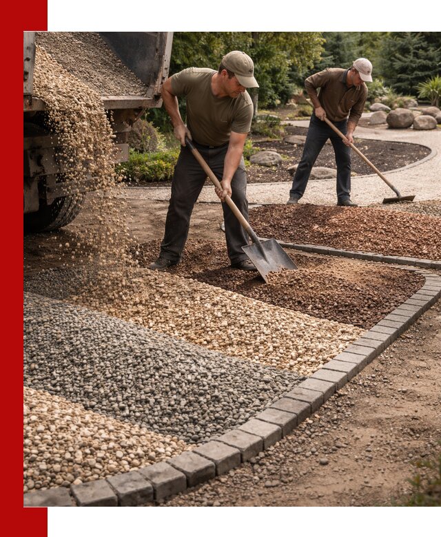 Декоративная крошка для ландшафта в Рассказове — продажа и доставка