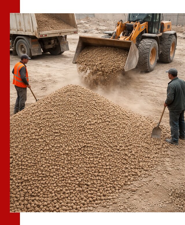 Керамзит фракция 10-20 с доставкой в Рассказове