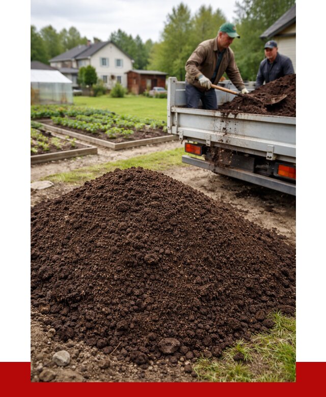 Плодородный грунт в Рассказове с доставкой от 4290 р. | ПРОНЕРУДРсз