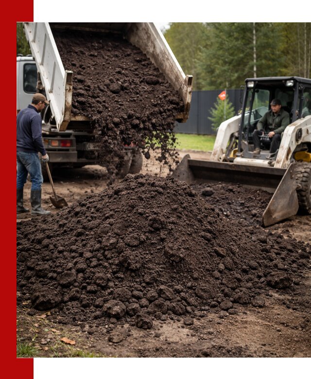Плодородный грунт с доставкой в Рассказове для садов и огородов