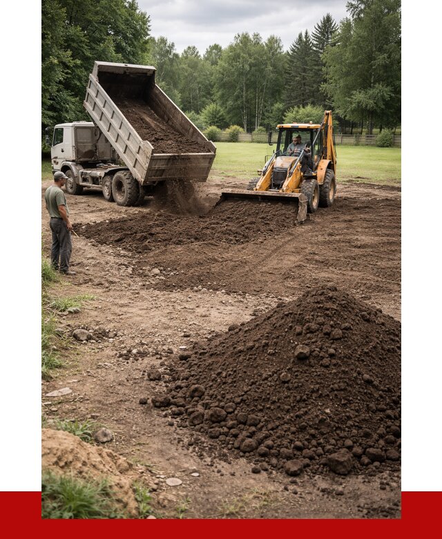 Грунт для выравнивания участка в Рассказове от 1226 р. | ПРОНЕРУДРсз