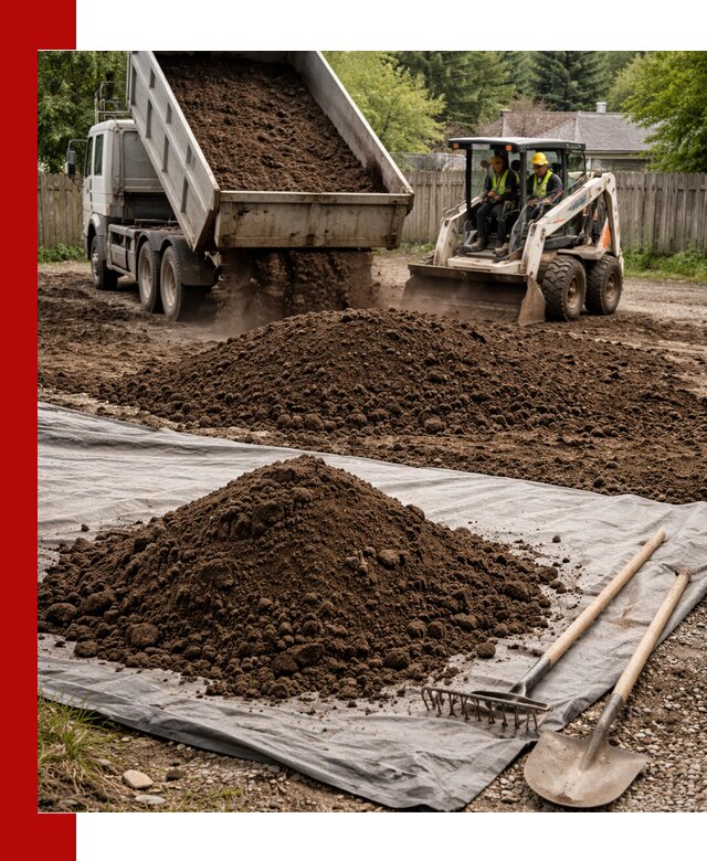 Грунт для отсыпки участка с доставкой в Рассказове