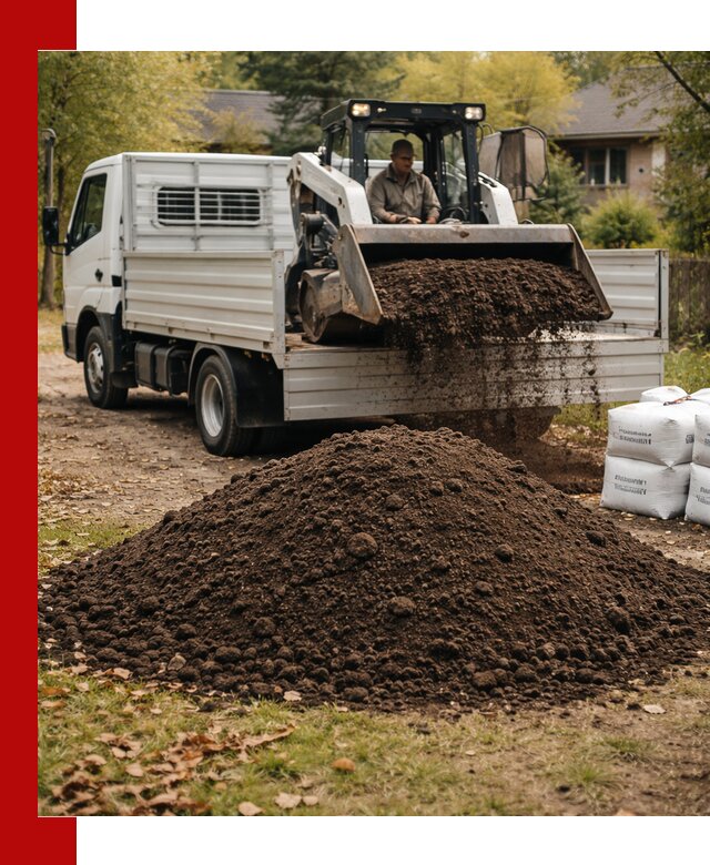 Доставка садовой земли в больших объёмах в Рассказове