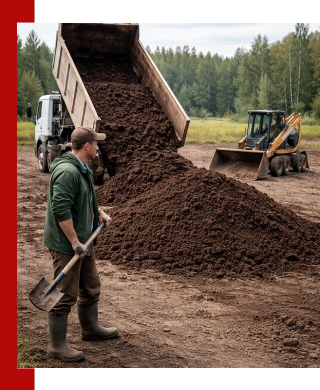 Купить верховой торф с доставкой в Рассказове для садоводства и растений