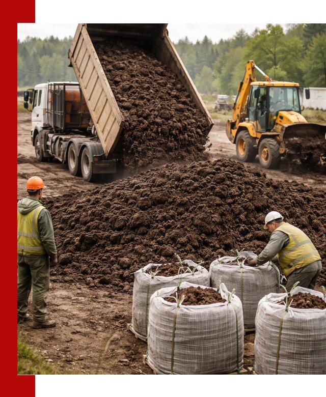 Доставка нейтрального торфа в Рассказове оптом и в розницу
