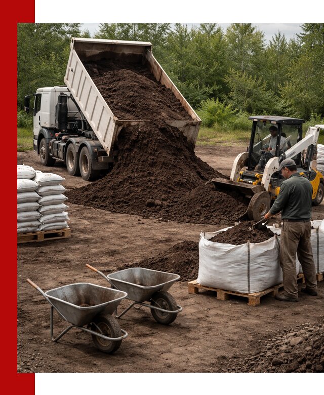 Доставка и продажа торфогрунта в Рассказове оптом и в розницу