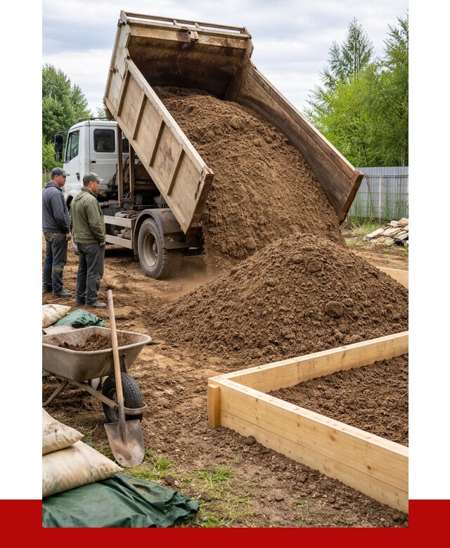 Торфо песчаная смесь в Рассказове с доставкой от 1890 р. | ПРОНЕРУДРсз