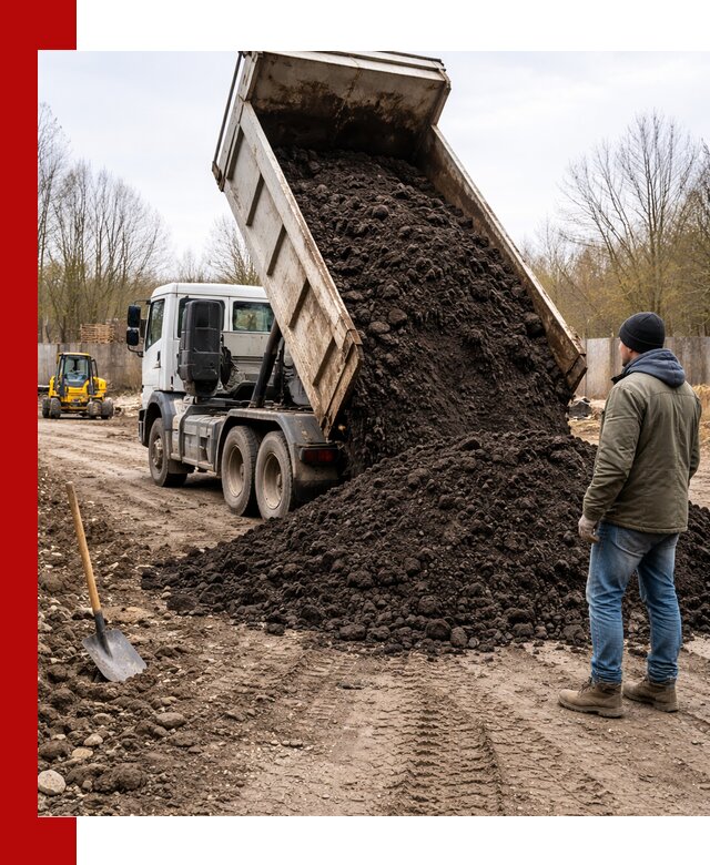 Доставка чернозема навалом в Рассказове быстро и выгодно