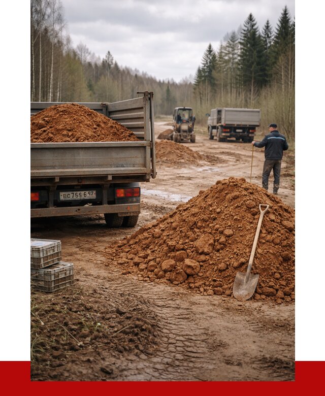 Глина и суглинки в Рассказове от 4597 р. за куб | ПРОНЕРУДРсз