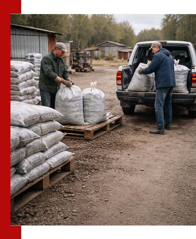 Купить конский навоз в мешках с доставкой в Рассказове