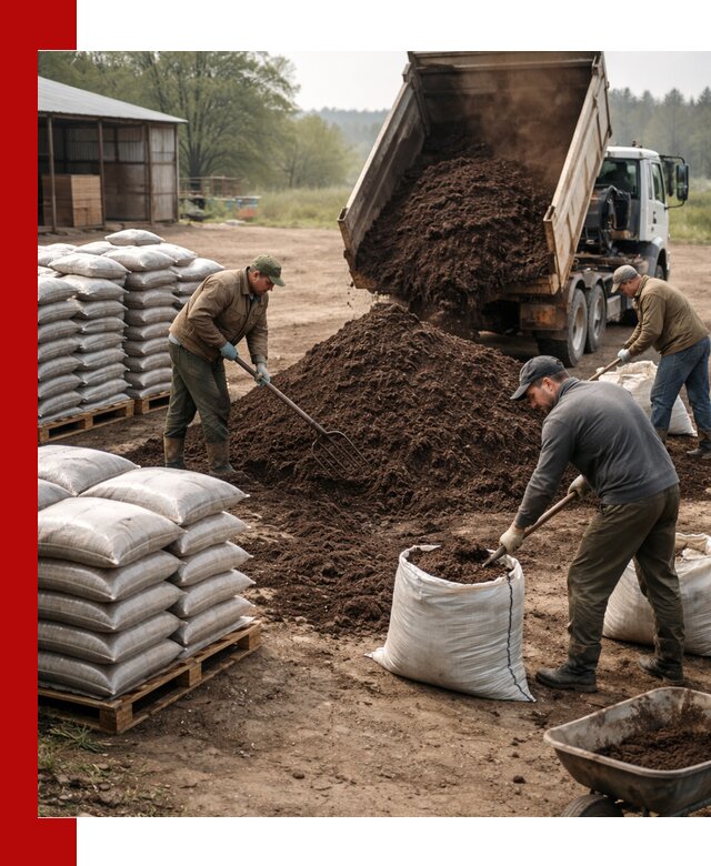 Доставка компоста оптом и в розницу в Рассказове