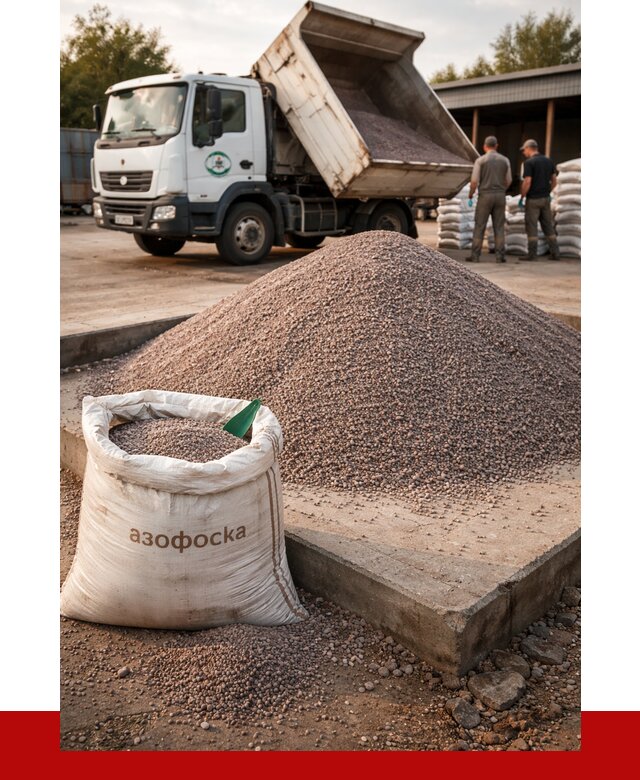 Купить азофоска в Рассказове с доставкой от 1226 р. за куб | ПРОНЕРУДРсз