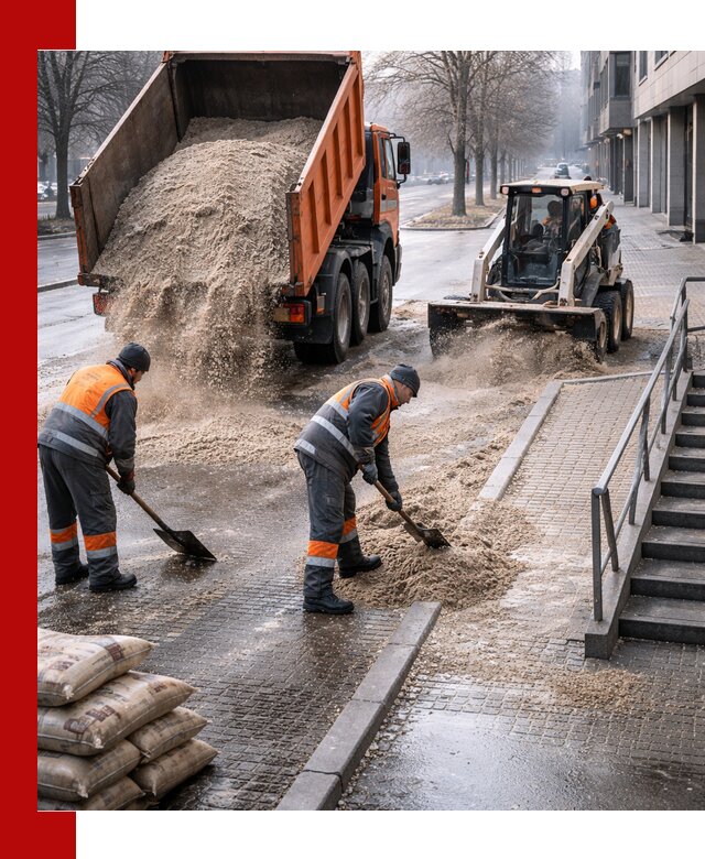 Поставка противогололедных материалов в Рассказове